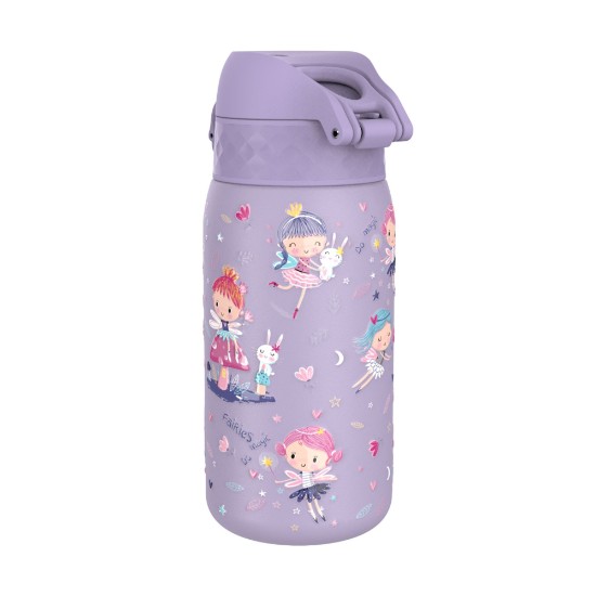 Vandflaske til børn, rustfrit stål, 400 ml, Fairies - Ion8