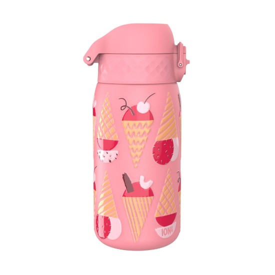 Barnvattenflaska, rostfritt stål, 320 ml, Ice Creams - Ion8