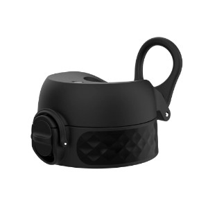 Clúdach buidéal uisce, recyclon™, méid L, Black - Ion8