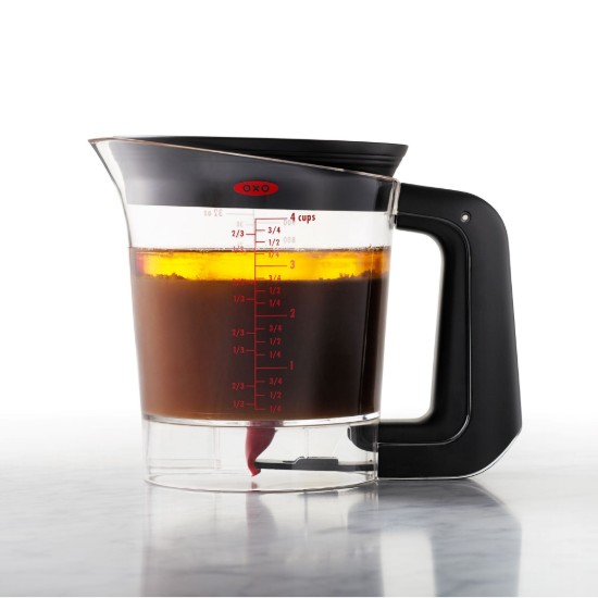 Tauku atdalītāja krūze, plastmasas, 1 l, "Good" - OXO