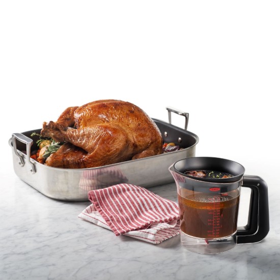 Tauku atdalītāja krūze, plastmasas, 1 l, "Good" - OXO