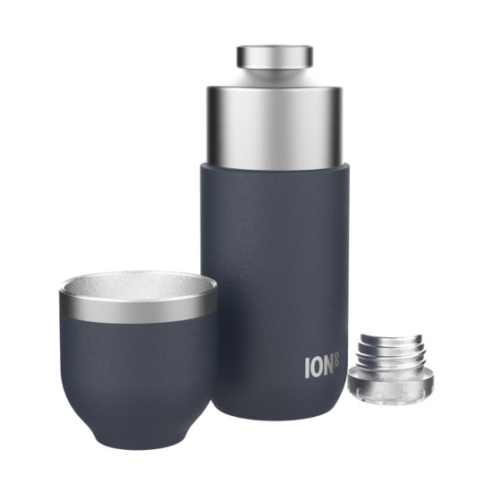 Vakuumska termosica, sa šalicom, nehrđajući čelik, 700 ml, "Luma", Ash Navy - Ion8