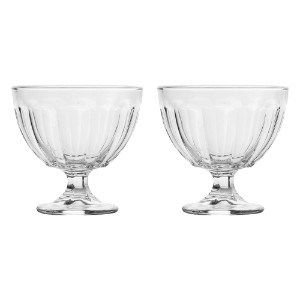 2er-Set Eisbecher aus Glas, 500 ml - Maxim