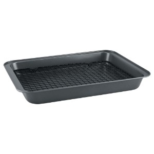 Steak tray, aluminium, 42.4 x 28.5 cm - Anilar