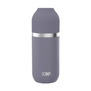 Isolierflasche mit Becher, Edelstahl, 700ml, "Luma", Purple - Ion8 