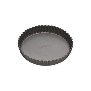 Round mould for baking tarts, 20 cm, carbon steel - by Kitchen Craft