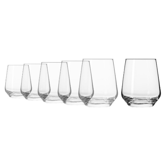 Set of 6 "Splendor" "Soft Drink" glasses, 400 ml - Krosno