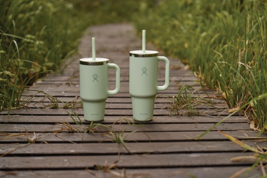 Toplinski izolirana čaša, nehrđajući čelik, 710 ml, "All Around Travel", Aloe - Hydro Flask