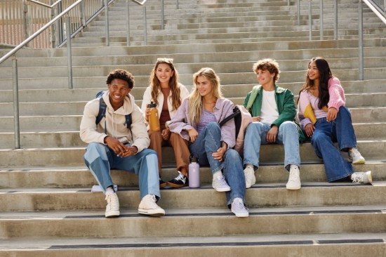 Thermally insulated bottle, stainless steel, 950 ml, "Wide Mouth", Fossil - Hydro Flask