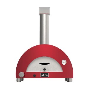 Moderno 1 Pizze gaspizzaoven, Rood - Alfa