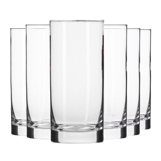 Set of 6 "long drink" glasses, 300 ml - Krosno