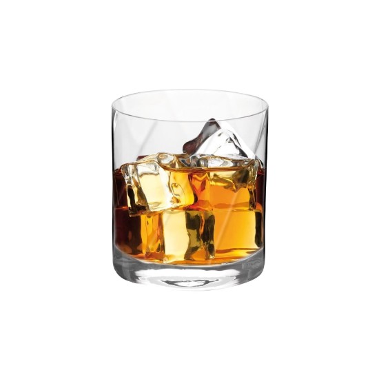 Set of 6 whiskey glasses, crystalline glass, 320 ml, "Romance" - Krosno