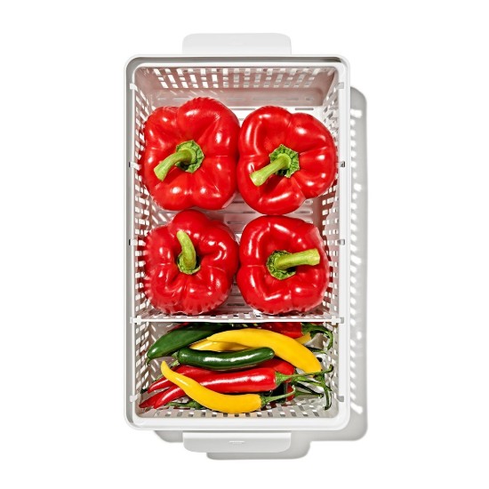 Dārzeņu uzglabāšanas kaste, plastmasas, 35,1 x 18,9 x 11,8 cm - OXO