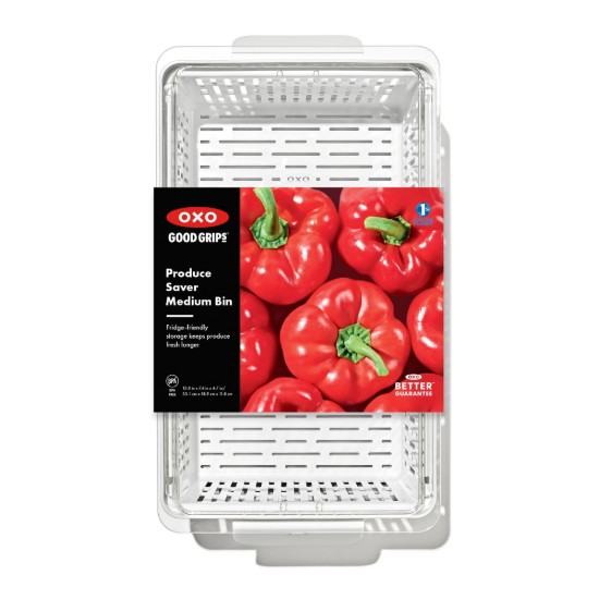 Dārzeņu uzglabāšanas kaste, plastmasas, 35,1 x 18,9 x 11,8 cm - OXO