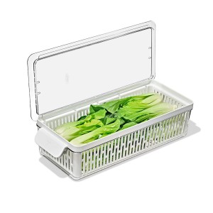 Produce saver, plastic, 37.6 x 15.1 x 9.1 cm - OXO
