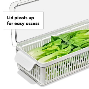 Produce saver, plastic, 37.6 x 15.1 x 9.1 cm - OXO