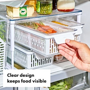 Produce saver, plastic, 37.6 x 15.1 x 9.1 cm - OXO