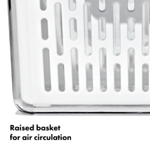 Produce saver, plastic, 37.6 x 15.1 x 9.1 cm - OXO
