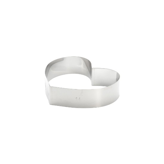Kalp şeklinde kurabiye kalıbı, paslanmaz çelik, 14 cm - de Buyer