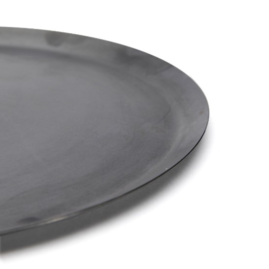 Pizza tray, blue steel, 36 cm - de Buyer