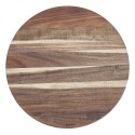 Giradischi in legno di acacia, 40,5 cm - Zokura