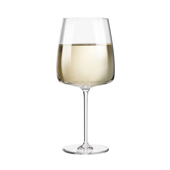 Sett ta' 4 tazzi tal-inbid, ħġieġ kristallin, 650 ml, "Modern" - Krosno