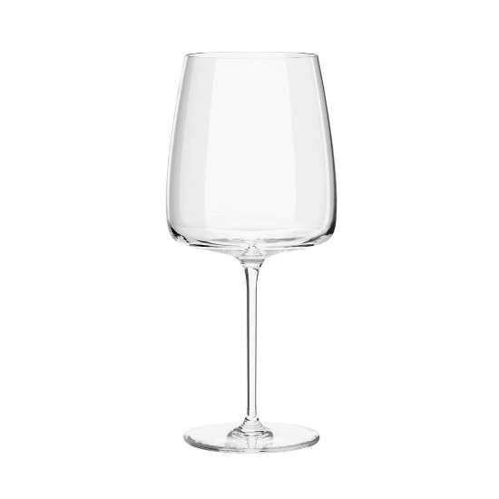 Sett ta' 4 tazzi tal-inbid, ħġieġ kristallin, 650 ml, "Modern" - Krosno