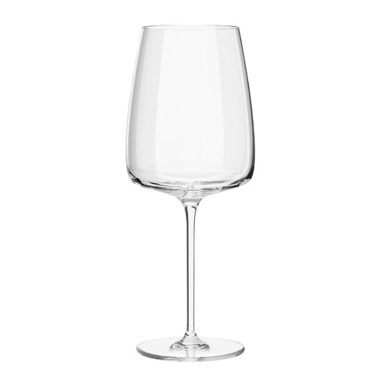 Lot de 4 verres à vin rouge, cristallin, 75 cl, "Modern" - Krosno