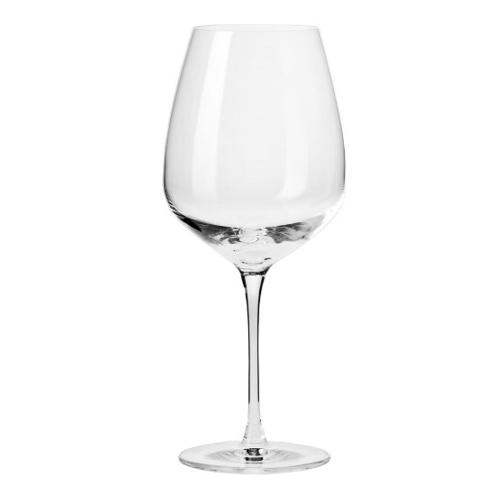 Set of 6 Pinot Noir wine glasses, crystalline glass, 810ml, "Divine" - Krosno