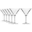 6Er Set MartinigläSer, Kristallglas, 240 Ml, "Avant-Garde" - Krosno-image