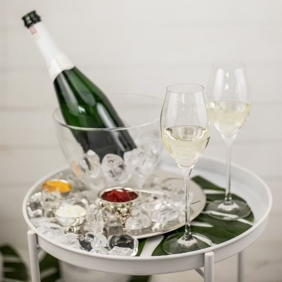 Set of 6 Prosecco glasses, crystalline glass, 300 ml, "Harmony" - Krosno