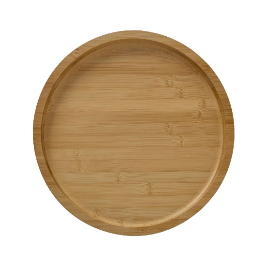 Tagliere da portata con coperchio, bambù, 35,5 cm, "Farberware" - Kitchen Craft