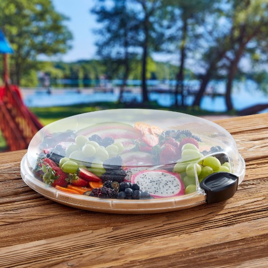 Serviravimo lenta, su dangčiu, bambukine, 35,5 cm - Farberware