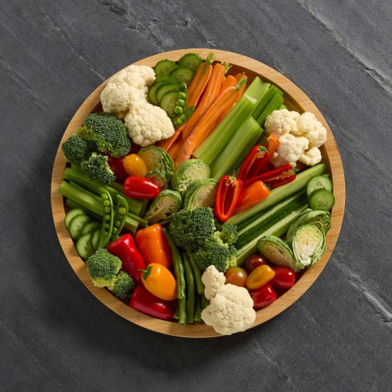 Serviravimo lenta, su dangčiu, bambukine, 35,5 cm - Farberware