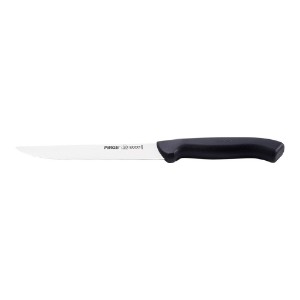 Kitchen knife, 15.5 cm, "Ecco", Black - Pirge