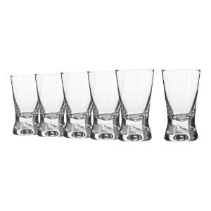 Set of 6 Shot glasses for vodka, 25 ml - Krosno