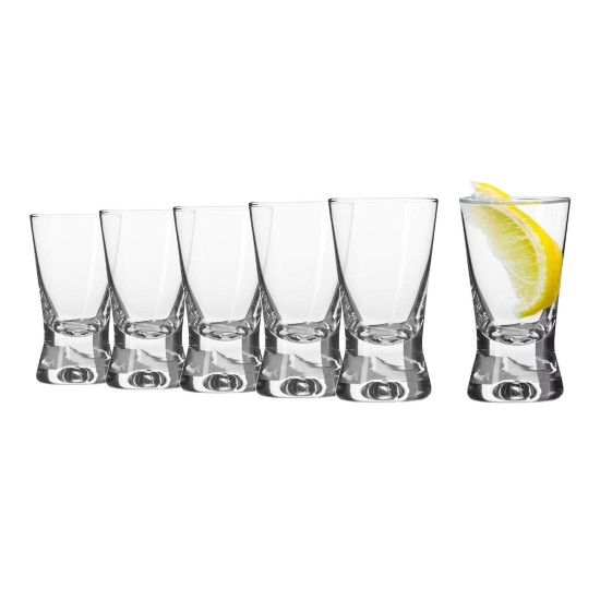 6'lı votka shot bardağı seti, 25 ml - Krosno