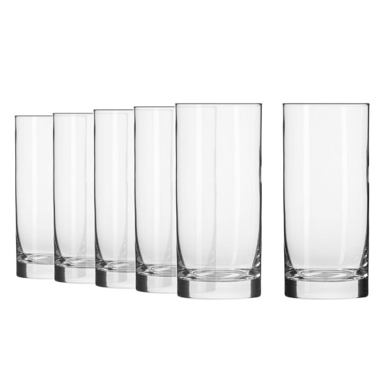 Komplektā 6 "long drink" glāzes, 300 ml - Krosno