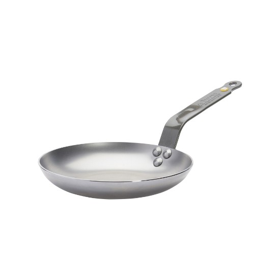 Taġen tal-omelette, azzar, 20 ċm, "Mineral B" - de Buyer