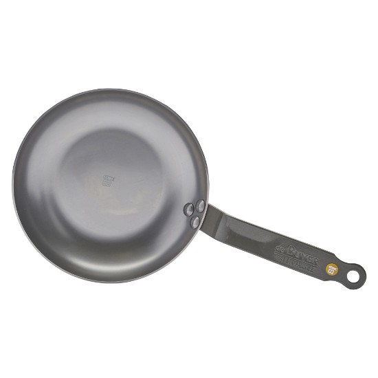 Taġen tal-omelette, azzar, 20 ċm, "Mineral B" - de Buyer