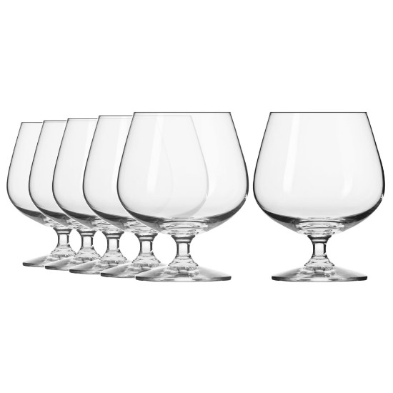 Sada 6ks sklenic na koňak, 480 ml - Krosno