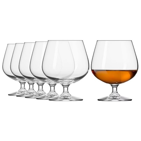 Sada 6ks sklenic na koňak, 480 ml - Krosno