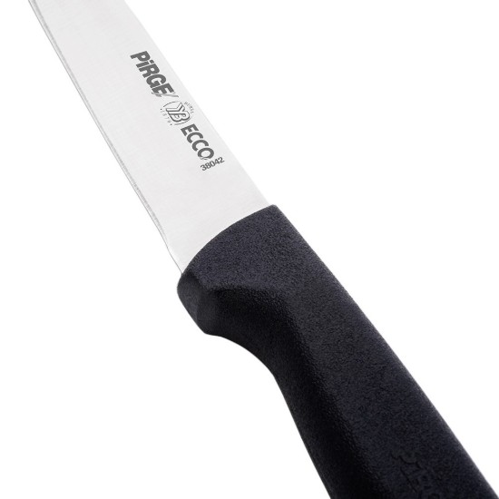 Vegetable and fruit knife, 12 cm, "Ecco", Black - Pirge