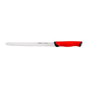 Brotmesser, 22,5 cm, "Duo", Rot - Pirge