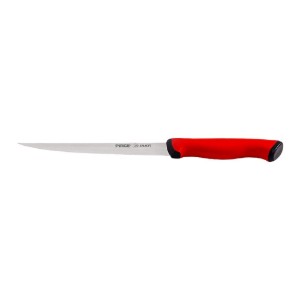Käsemesser, 17,5cm, "Duo", Rot - Pirge
