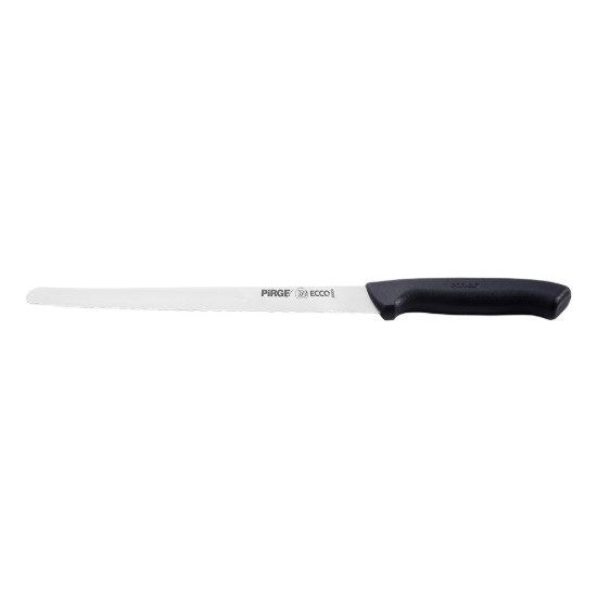 Bread knife, 22.5cm, "Ecco", Black - Pirge