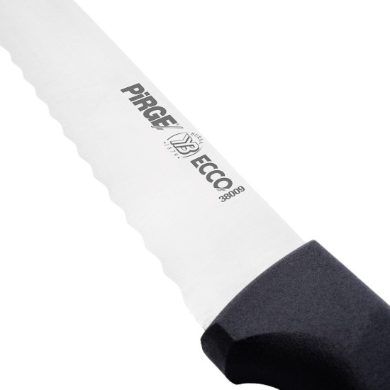 Bread knife, 22.5cm, "Ecco", Black - Pirge