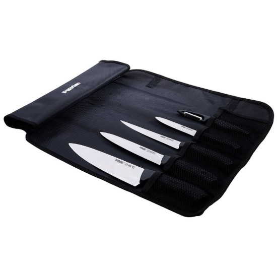 Knife set, 5 pieces, with storing bag, "Ecco" - Pirge
