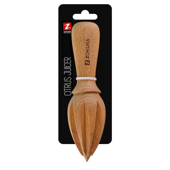 Citrus juicer, beechwood, 16 cm - Zokura
