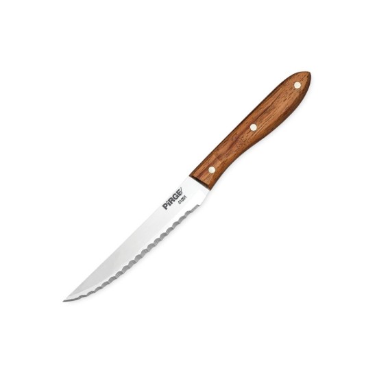 Steak knife, 12 cm, wooden handle, "Elite" - Pirge